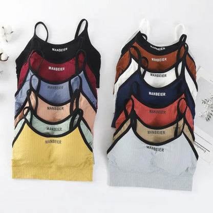 Women’s Sports Bra – Cotton Crop Top for Gym & Everyday Comfort