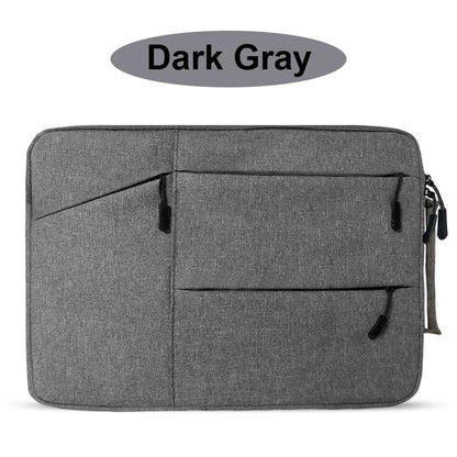 Portable Laptop Sleeve Bag – Canvas Zipper Case for 11–15.6 Inch