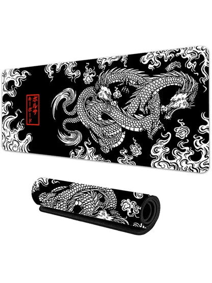 Gaming Mouse Pad – Dragon Theme Speed Desk Mat for Keyboard