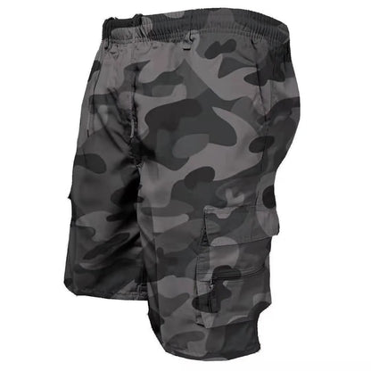 Men's Tactical Cargo Shorts Fashion Pocket Military Shorts Summer Camouflage Jogging Sports Casual Male Work Hiking Short Pants