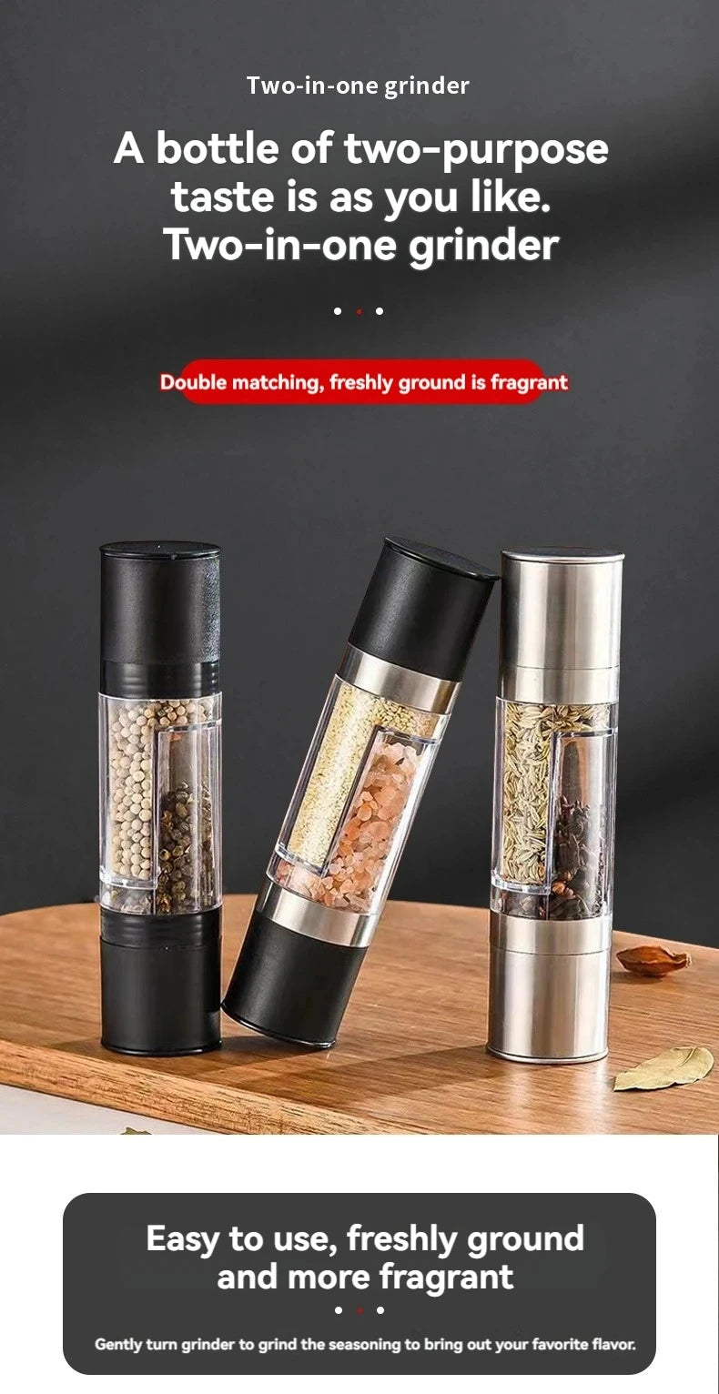 2-in-1 Salt and Pepper Grinder