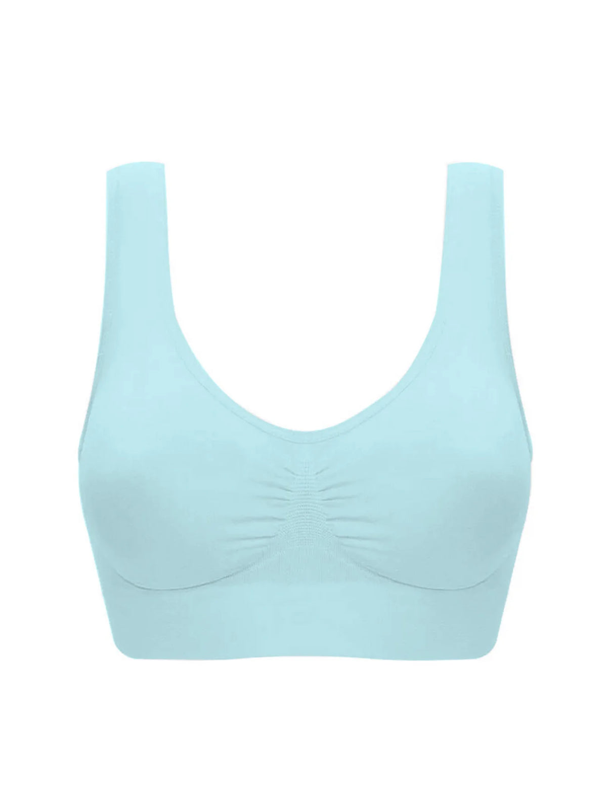Seamless Wireless Bra for Women – Strapless Full Cup Bra