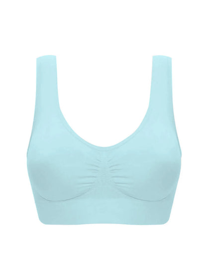 Seamless Wireless Bra for Women – Strapless Full Cup Bra