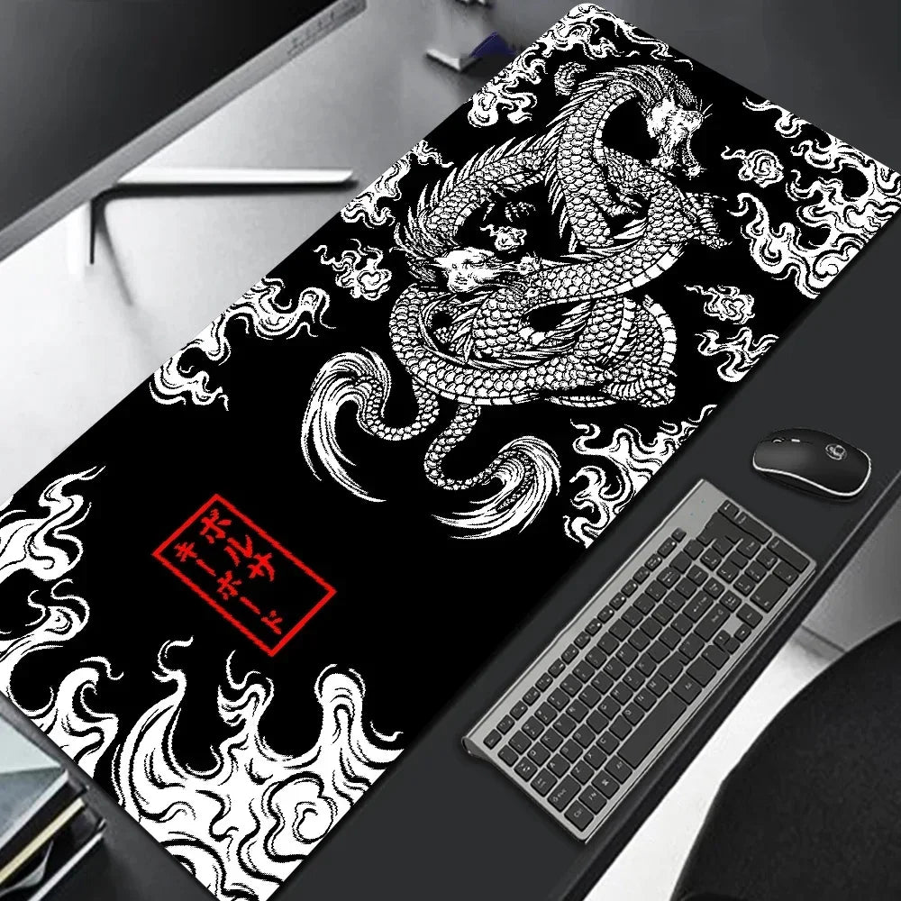 Gaming Mouse Pad – Dragon Theme Speed Desk Mat for Keyboard