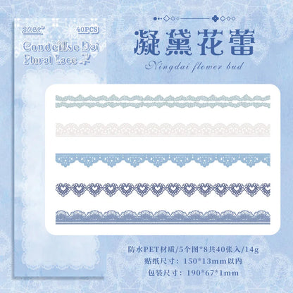 Scrapbook Stickers 40-Piece Set