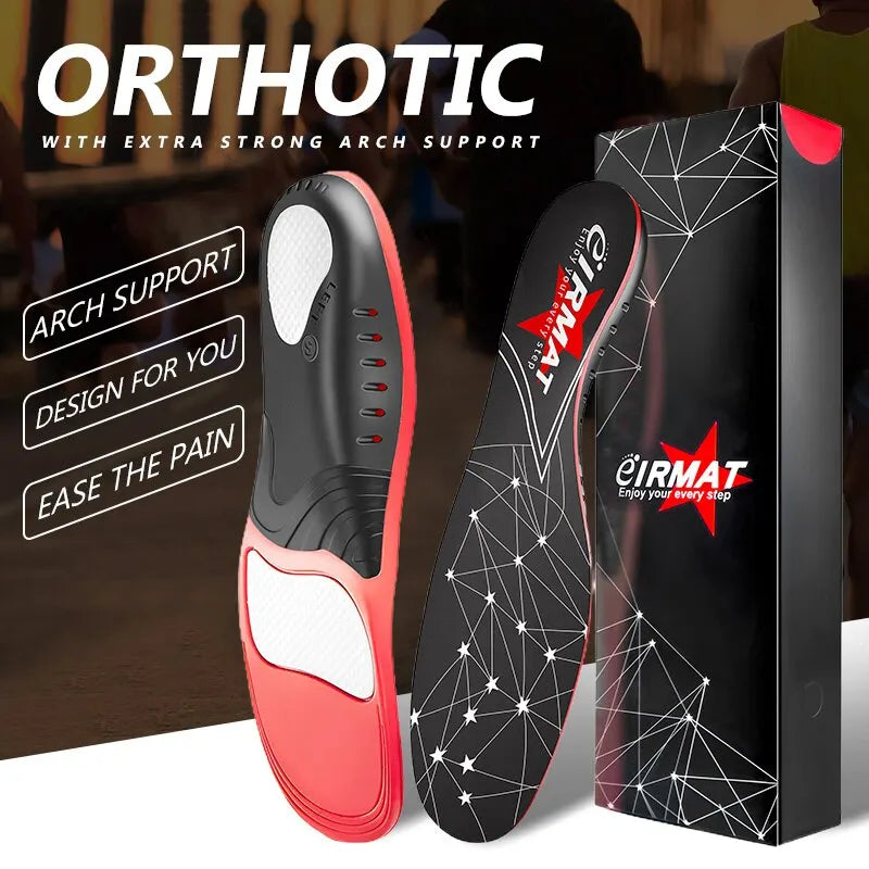 PU Shock Absorbing Insoles – Breathable Arch Support Shoe Inserts