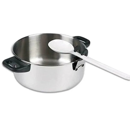 Pot Spoon Holder Silicone Clip Spoon Rest for Cooking Utensils