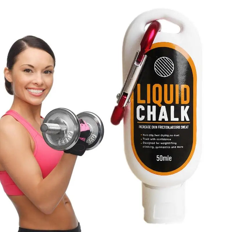 Liquid Chalk Sports Grip Aid for Weightlifting Climbing & Pole