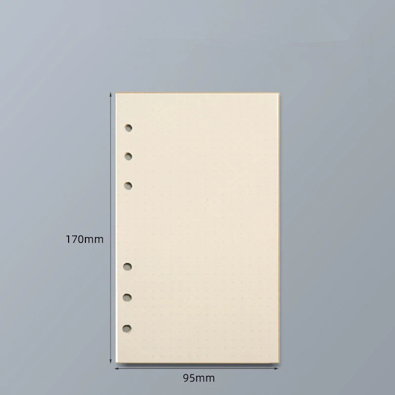 Loose Leaf Notebook Refill – A5 A6 A7 Lined, Blank & Grid Paper