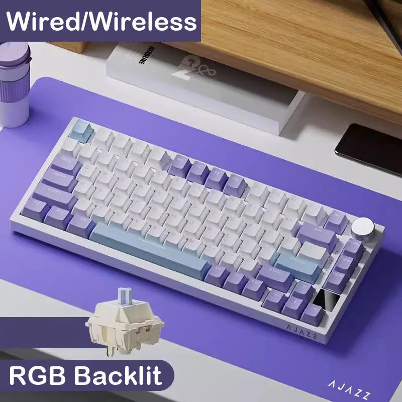 Wireless Mechanical Keyboard 82-Key RGB