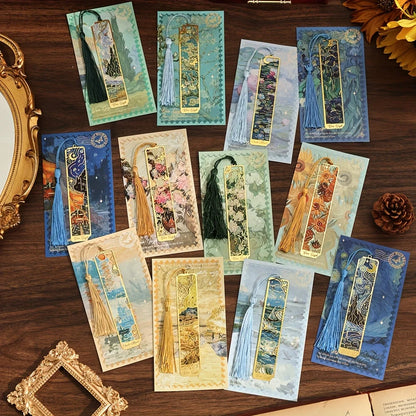 Metal Bookmarks – Vintage Tassel Bookmark for Book Lovers