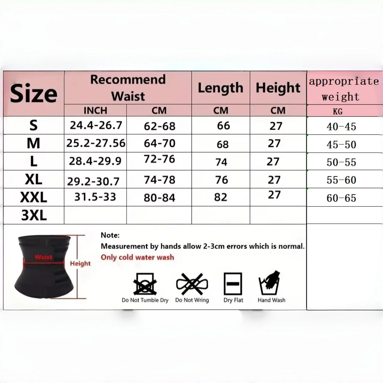 Waist Trainer Belt