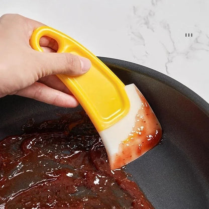 Silicone Kitchen Scraper for Pans, Pots & Dishes