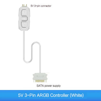 ARGB Controller 5V 3 Pin SATA Power RGB Hub
