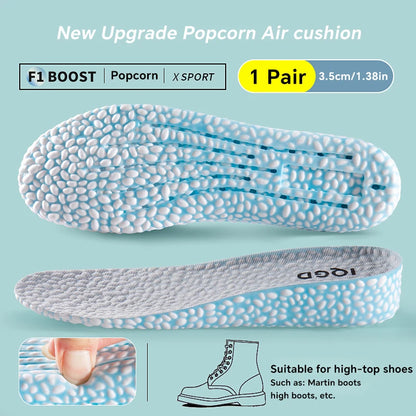 Shock Absorbing Insoles Sports Arch Support Breathable Shoe Inserts