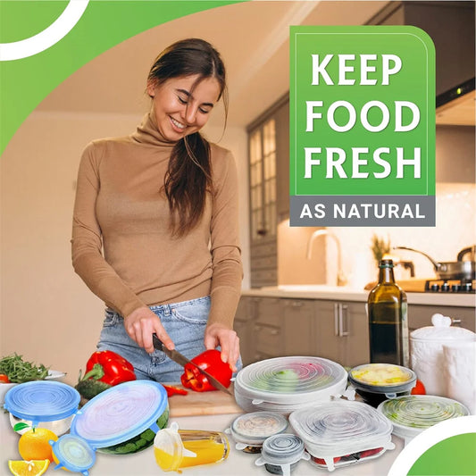 Reusable Silicone Food Covers