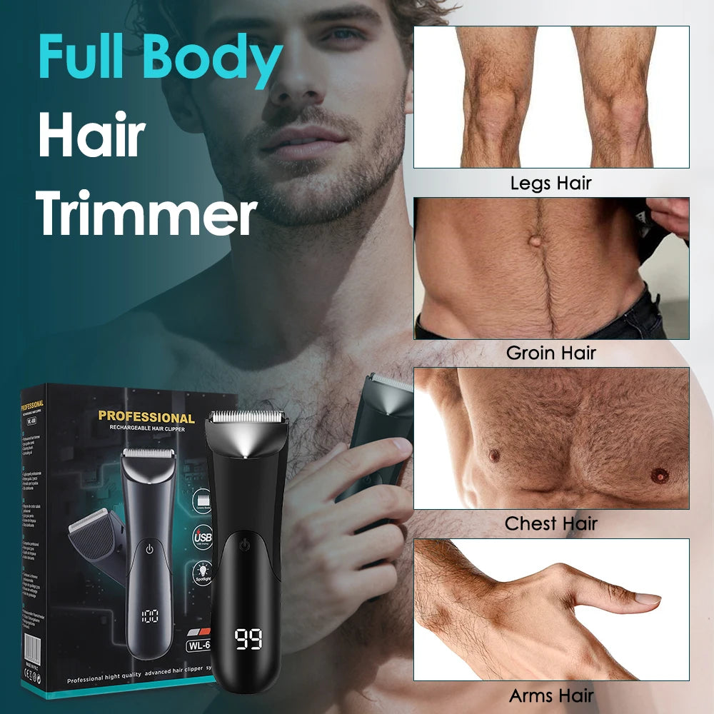 Men's Body Hair Trimmer
