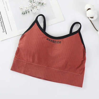 Women’s Sports Bra – Cotton Crop Top for Gym & Everyday Comfort