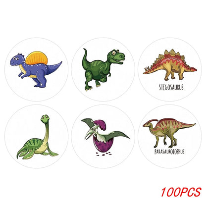 Dinosaur Stickers 100-500 Pack