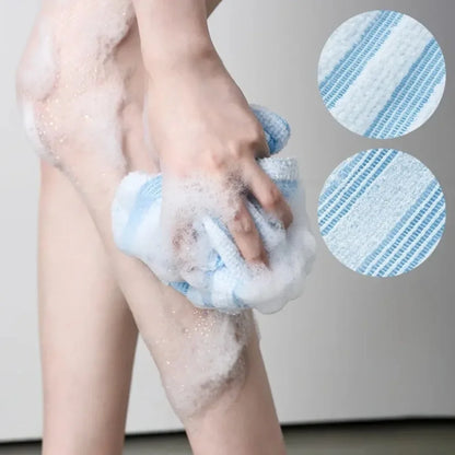Exfoliating Back Scrub Towel, Japanese Body Washcloth for Shower