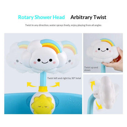 Cloud Faucet Bath Toy – Kids Water Spray Shower Toy