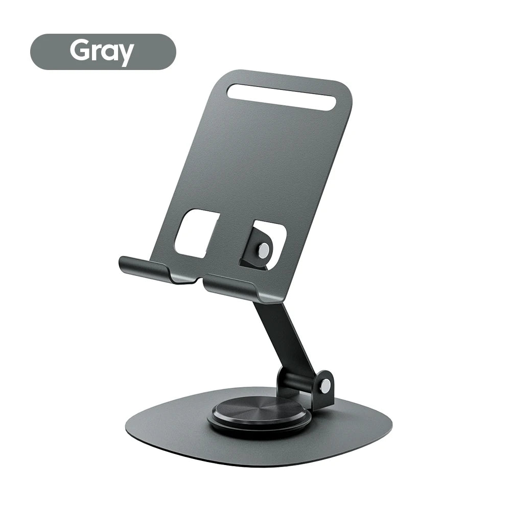 Rotating Phone Stand Desktop Cell Phone Holder Aluminum