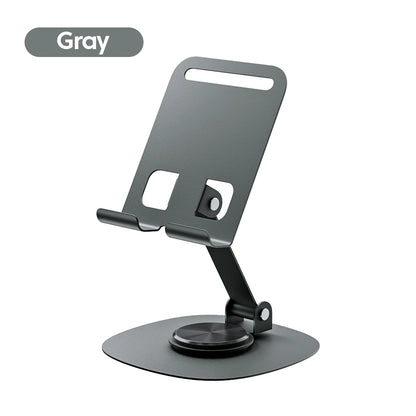 Rotating Phone Stand Aluminum Desktop Holder for Phone & Tablet