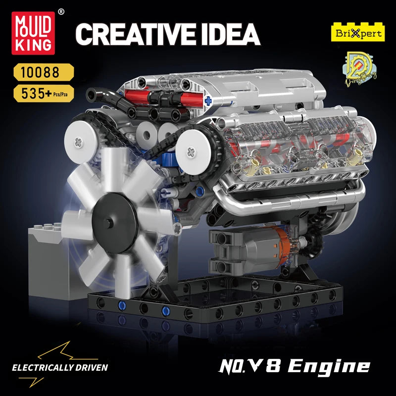 V8 Engine Building Blocks