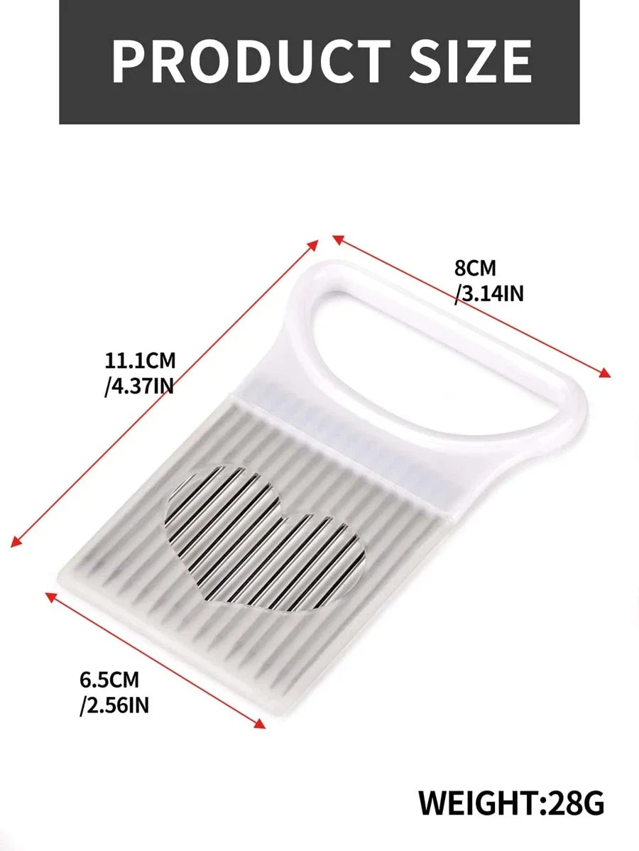Onion Slicer Stainless Steel Vegetable Cutter & Onion Holder