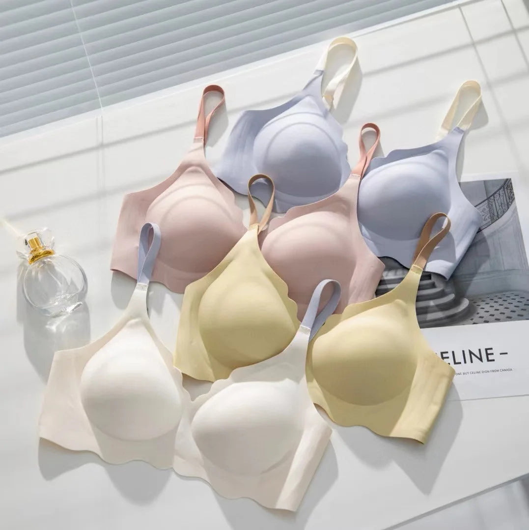Women’s Seamless Bra – Adjustable Back Wireless Support