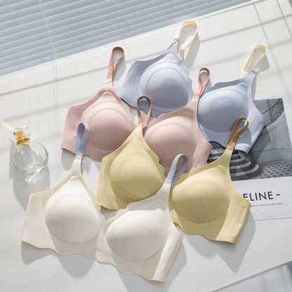 Women’s Seamless Bra – Adjustable Back Wireless Support