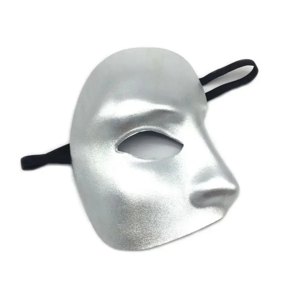1PC Creative Phantom Masquerade Cosplay Mask Plastic Half Face Mask for Men Women Carnival Party Costume Props
