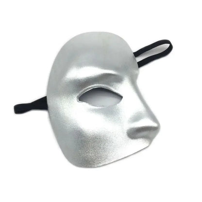 1PC Creative Phantom Masquerade Cosplay Mask Plastic Half Face Mask for Men Women Carnival Party Costume Props