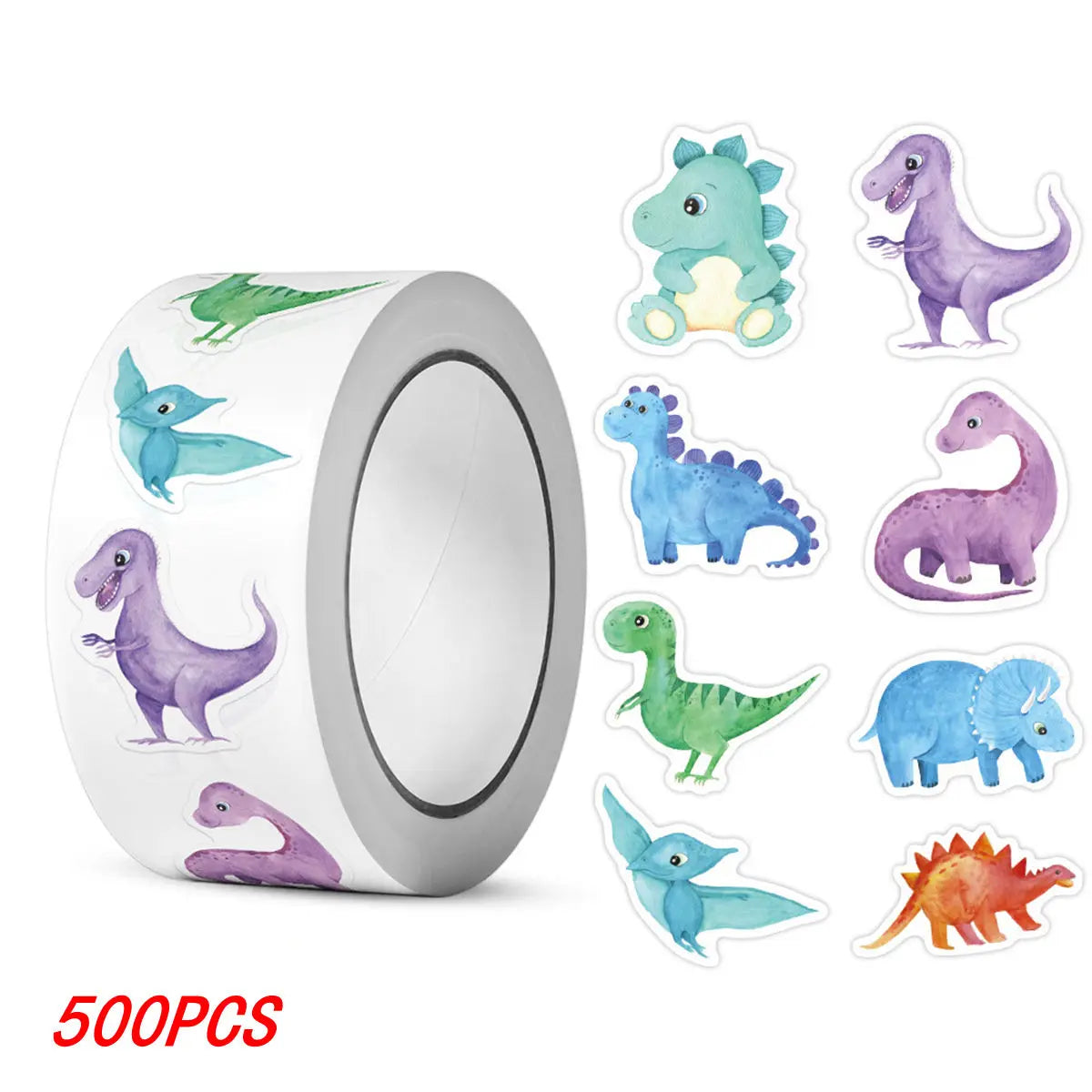 Dinosaur Stickers 100-500 Pack