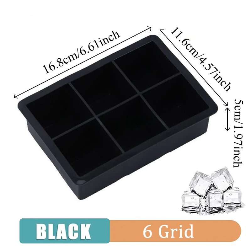 Silicone Ice Cube Molds – Spherical Reusable Whiskey Ice Trays