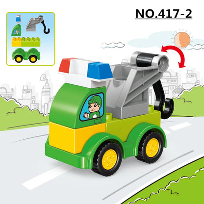 Train Building Blocks Set – Railway Track Model Construction Toy