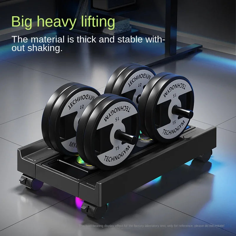 Adjustable CPU Holder Stand with Cooling Fan Mobile PC Tower Stand
