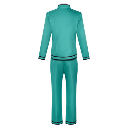 Anime Saimu Kuzuo Cosplay Costume Disaster Life K- Nan Role-playing Props Saiki Kusuo Uniform Top and Pants Saimu Kuzuo Outfits