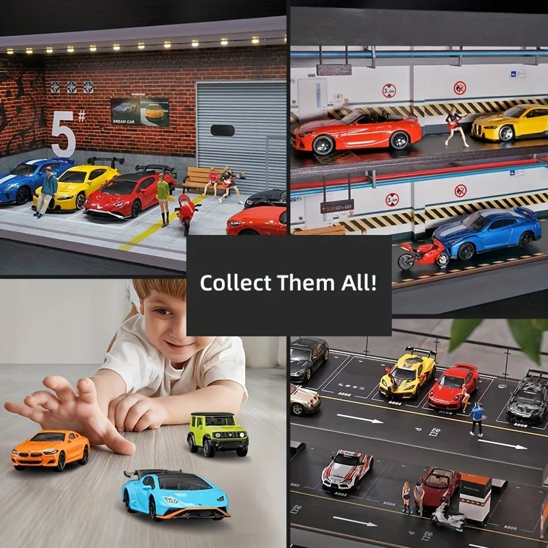 1:64 Diecast Car Model – Metal Scale Collectible Vehicle
