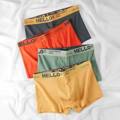 Men’s Cotton Boxer Shorts – Stretch Knit Underwear