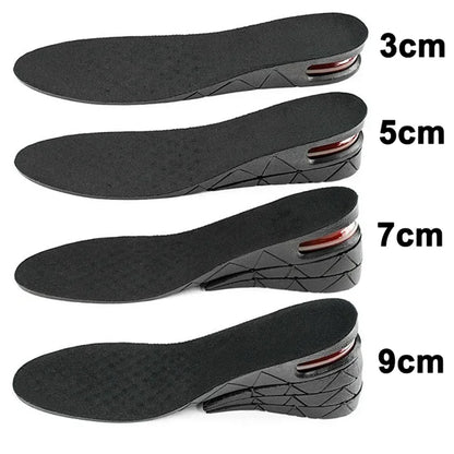Height Increase Insoles Adjustable 3–9cm Heel Lift Shoe Inserts
