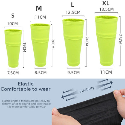 Soccer Shin Guards for Kids & Adults Lightweight Protective Gear