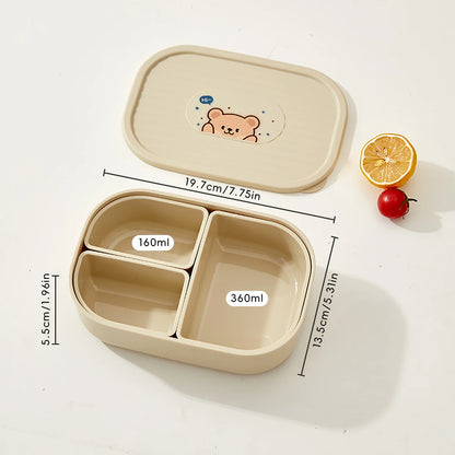3 Compartment Bento Box