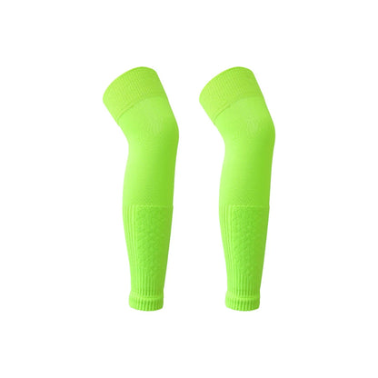 Soccer Leg Warmers for Shin Guards, Breathable Football Calf Sleeves