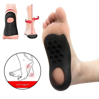 Orthotic Arch Support Insoles – Plastic Shoe Inserts for Daily Wear