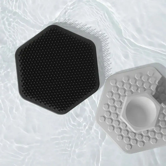 Silicone Face Wash Brush Mini Facial Cleansing Scrubber for Men