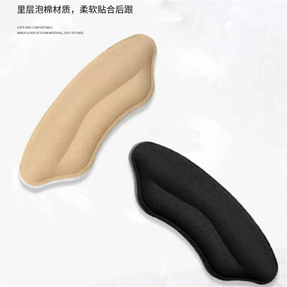 Heel Pads for Loose Shoes – Self-Adhesive Heel Inserts 8-Pack