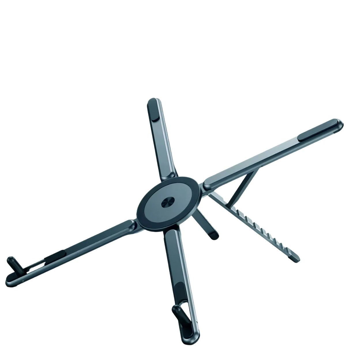 Foldable Magnetic Laptop Stand – Adjustable ABS Desktop Holder