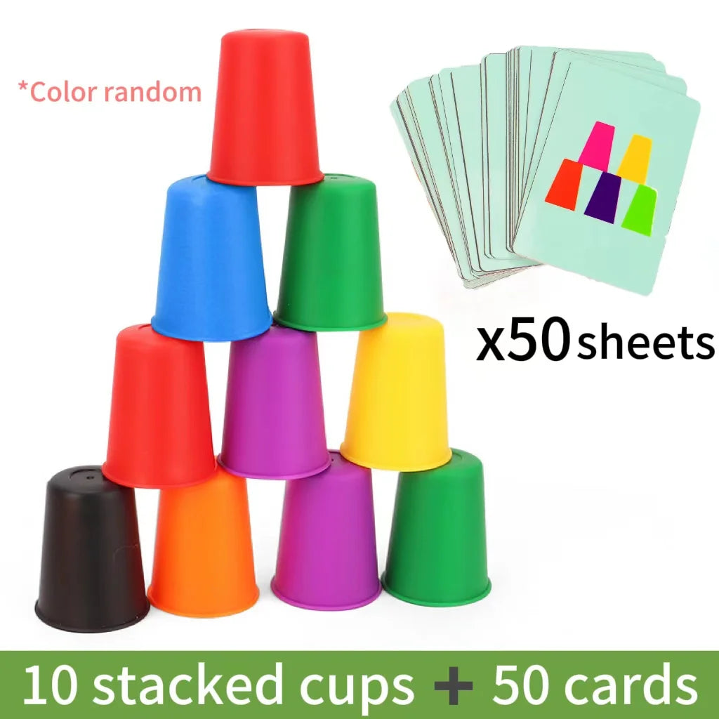 Cup Stacking Game