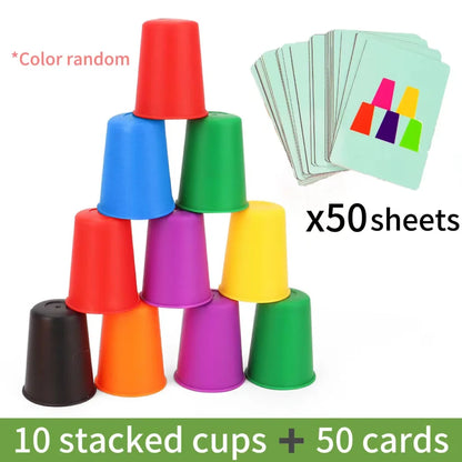 Cup Stacking Game